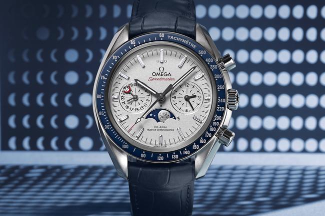 2019 Time To Move 把月球戴在手上 歐米茄超霸月相鉑金腕錶