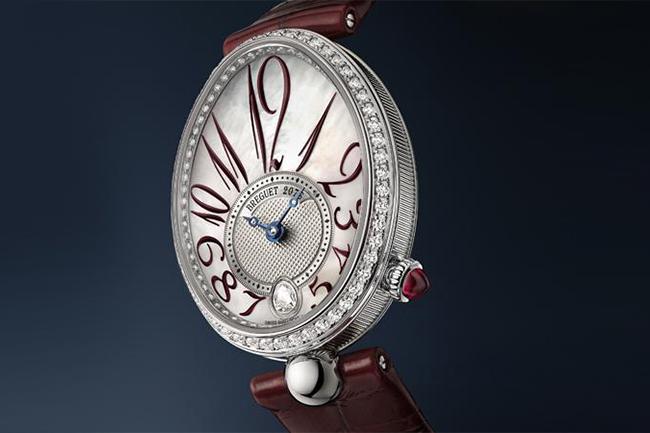 賦予女錶一抺豔紅 寶璣那不勒斯王后系列8918仕女腕錶抵台