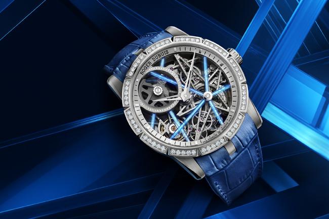 點亮極致眩麗 羅杰杜彼Excalibur Blacklight系列腕錶