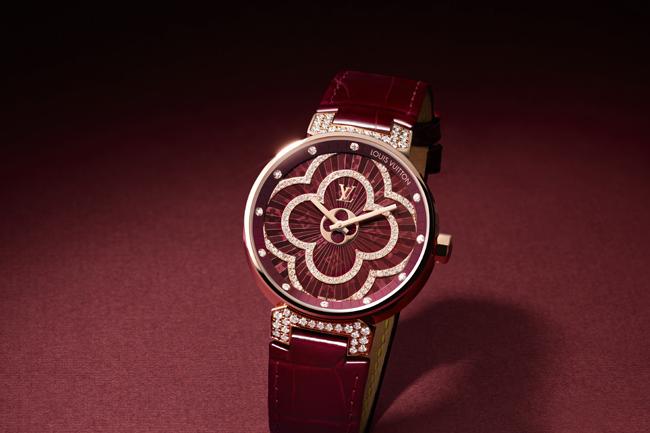 經典花朵的禮讚 路易威登Tambour系列腕錶
