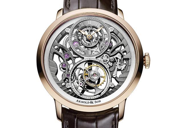 以纖薄為核心概念 亞諾錶UTTE鏤空陀飛輪腕錶