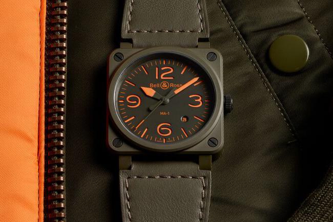 向MA-1飛行外套致敬 BELL&ROSS BR 03-92 MA-1