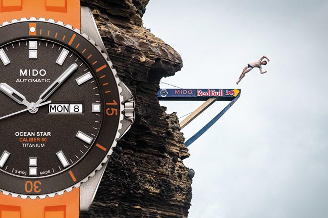 來自葡萄牙聖米格爾島的前哨戰報 美度錶懸崖跳水全球系列賽