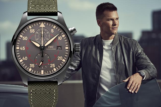 IWC萬國錶宣佈布雷迪出任全球品牌大使