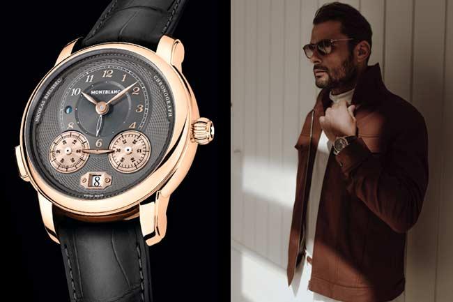 優雅不凡男人風  萬寶龍明星傳承系列腕錶