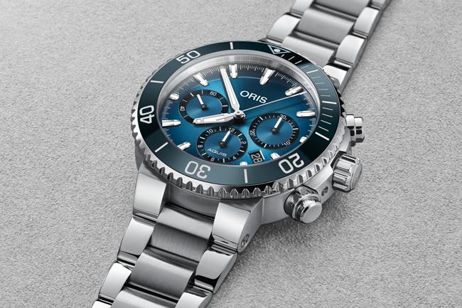 ORIS海洋三部曲 ORIS藍鯨限量腕錶