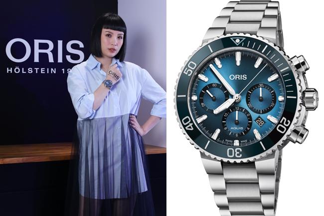 力挺ORIS 魏如萱為寶貝守護美麗藍星