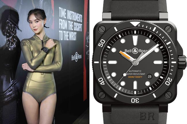 BELL & ROSS相伴 鍾瑶耀眼登場