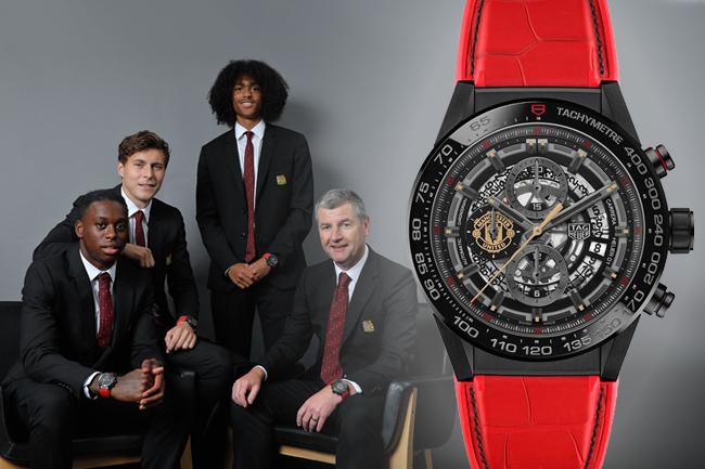 致敬曼聯里程碑 泰格豪雅推出Carrera系列聯名錶款