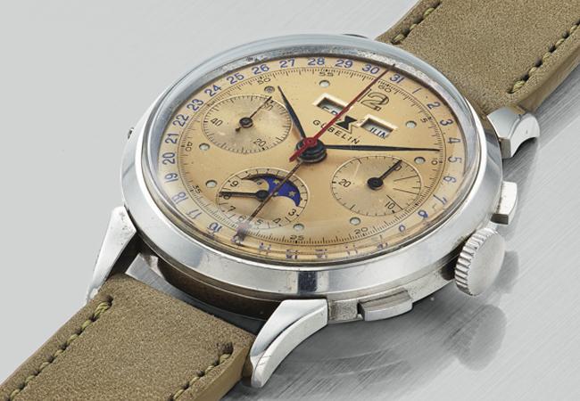 GUBELIN Triple Calendar Chronograph