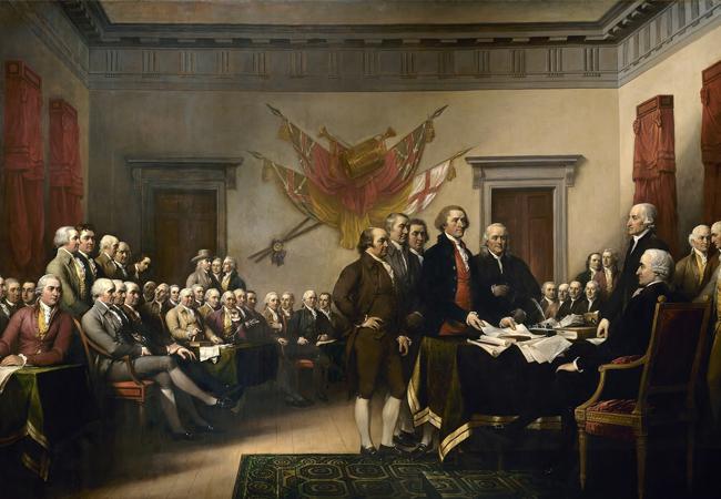 獨立宣言紀念畫作