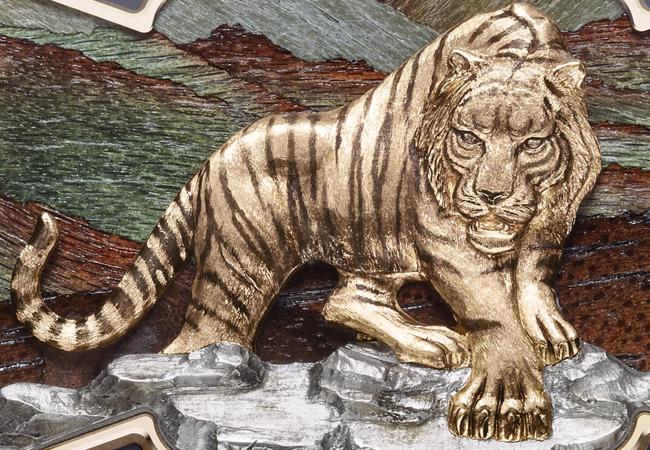 江詩丹頓閣樓工匠Mecaniques Sauvages Majestic Tiger