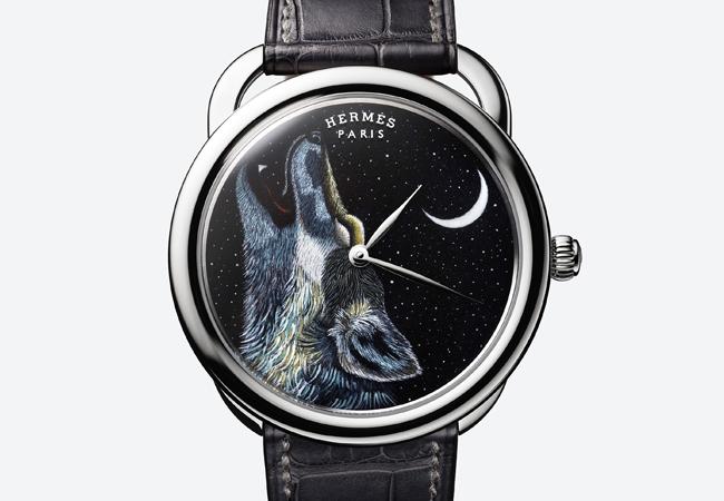 愛馬仕ARCEAU Awooooo琺瑯工藝腕錶