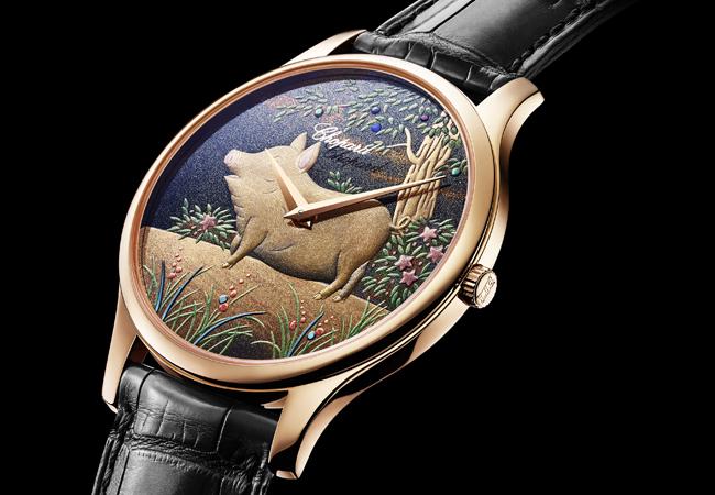 蕭邦L.U.C XP Urushi Year of the Pig金豬蒔繪腕錶