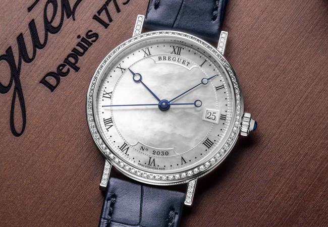 寶璣經典系列Classique 9068珍珠母貝腕錶