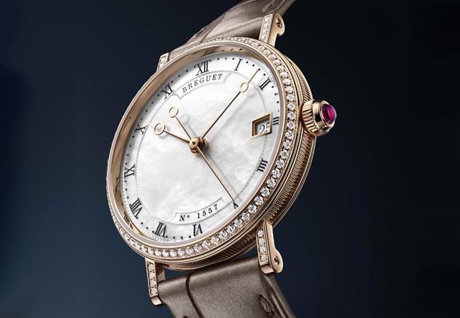 寶璣經典系列Classique 9068珍珠母貝腕錶