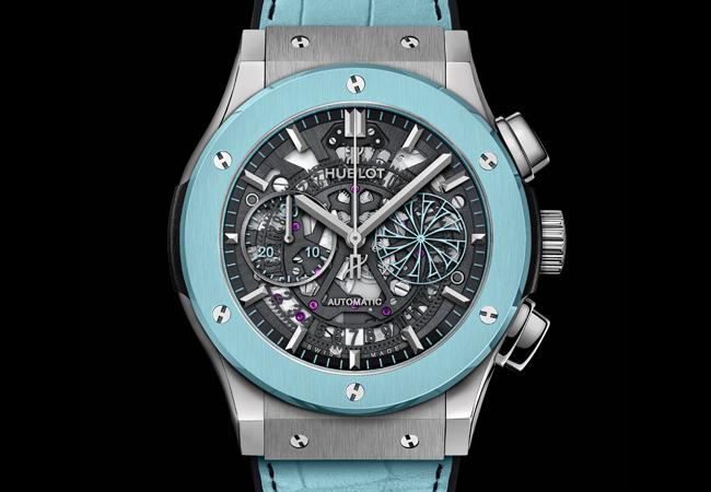 宇舶精典融合列米諾克斯島計時碼錶鈦金屬款