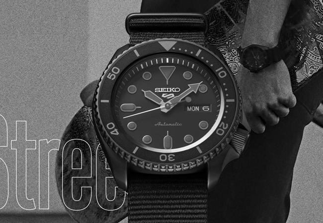 Seiko 5 Sports 街頭潮流系列