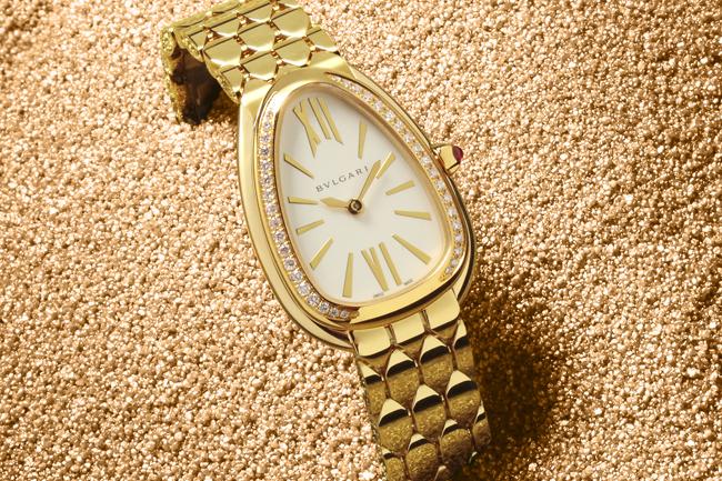 蛇紋鍊帶閃耀登場 寶格麗Serpenti Seduttori系列腕錶