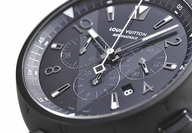 路易威登Tambour All Black Chronograph
