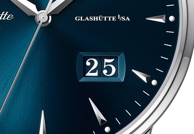 GLASHÜTTE ORIGINAL議員卓越大日曆月相腕錶