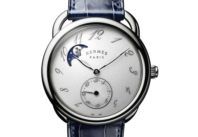 HERMÈS Arceau Petite Lune小月相腕錶
