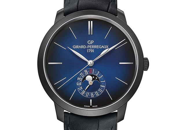 GIRARD-PERREGAUX1966系列天際行者Blue Moon腕錶