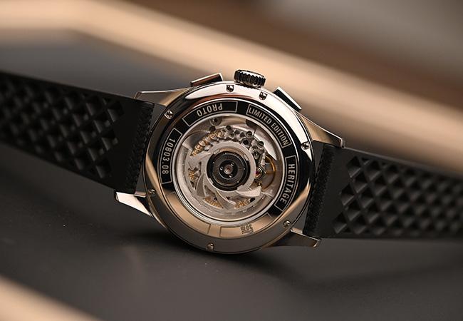 寶齊萊傳承系列年曆雙盤計時碼錶