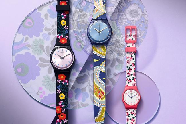 大膽印花 SWATCH I Love Your Folk系列腕錶
