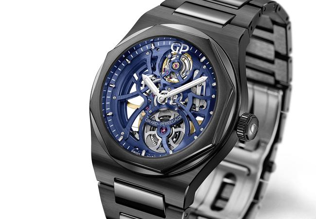 芝舶Laureato Skeleton鏤空腕錶