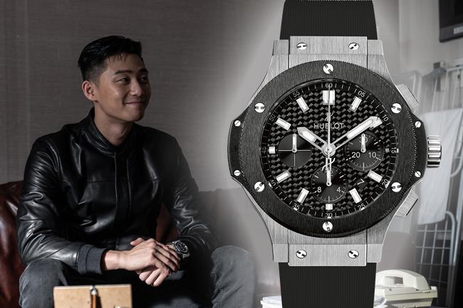 帥氣斬妖除魔  驅魔使者朴敘俊配戴宇舶錶Big Bang 