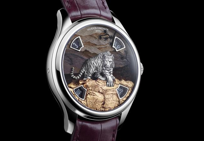 江詩丹頓閣樓工匠Imperial Tiger腕錶白金款