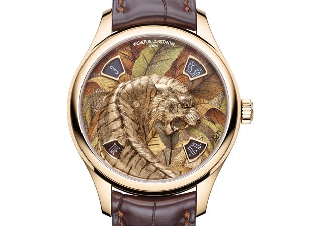 江詩丹頓閣樓工匠Imperial Tiger腕錶老虎款