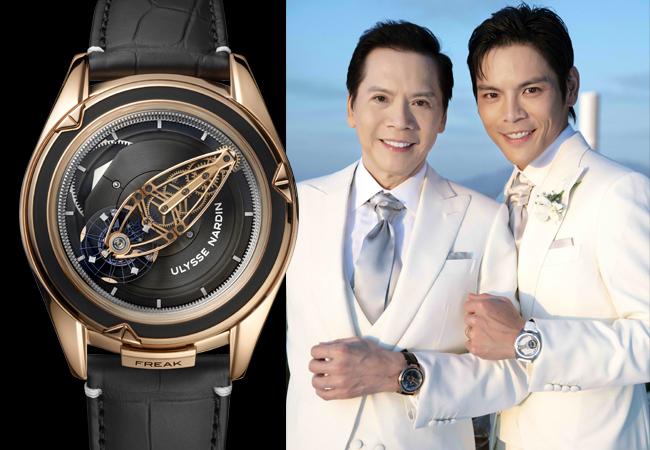 雅典錶Freak Vision奇想創見腕錶向華佩戴款