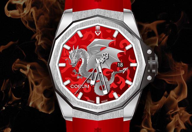 崑崙Admiral AC-One海軍上將系列火龍圖騰腕錶