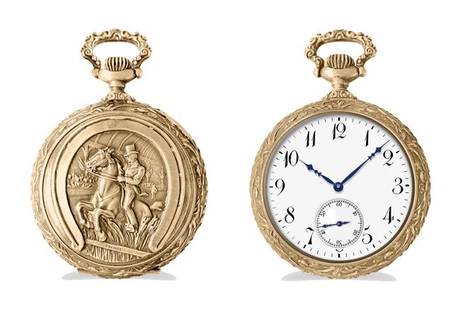 浪琴表馬術懷錶Racing Horses 1911