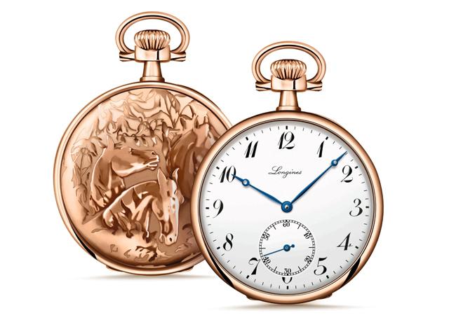 浪琴表馬術懷錶Farm House 1912