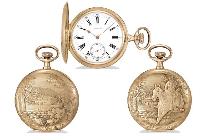 浪琴表馬術懷錶Sport 1929