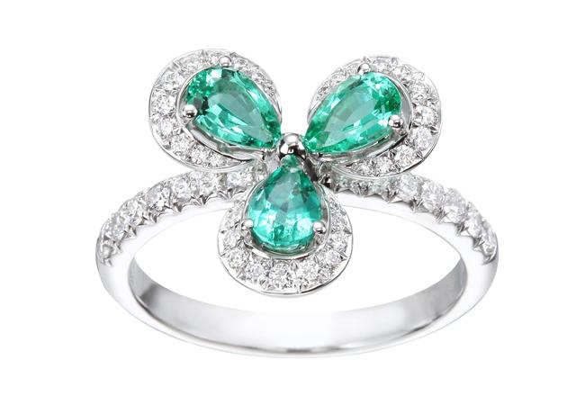 蕭邦For You祖母綠戒指