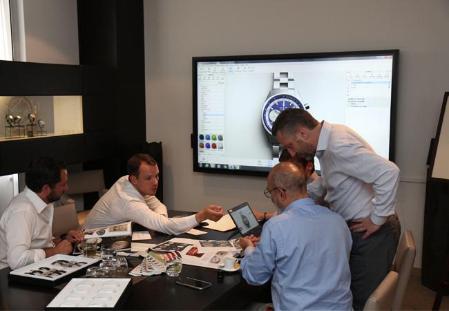 Phillips富藝斯拍賣行與Bacs＆Russo團隊針對ZENITH真力時El Primero鉑金計時碼錶拍賣進行討論會議