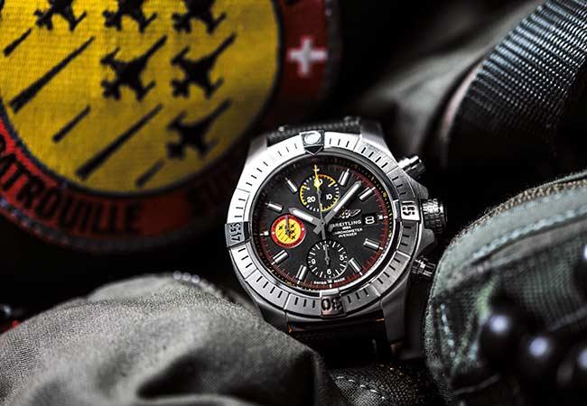 百年靈Avenger Swiss Air Force計時碼錶