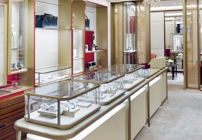 卡地亞倫敦新龐德街旗艦店-紅寶石沙龍