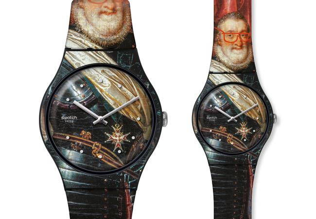 SWATCH X LOUVRE系列錶款Henrytheforce