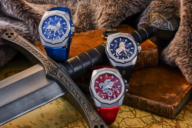 中世紀奇幻異獸錶面盤踞 崑崙海軍上將系列