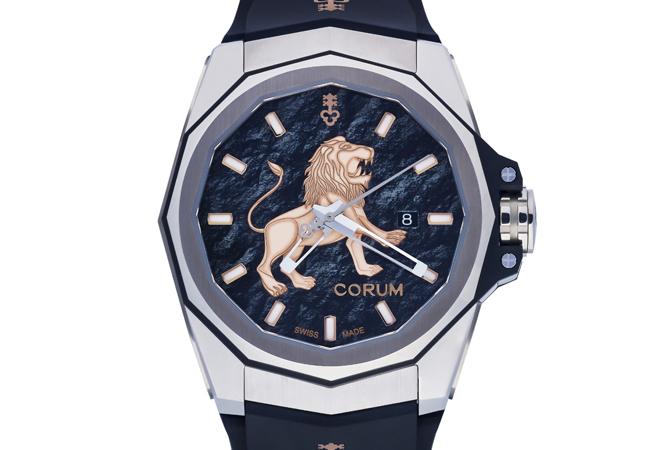 崑崙Admiral AC-One海軍上將系列雄獅圖騰腕錶