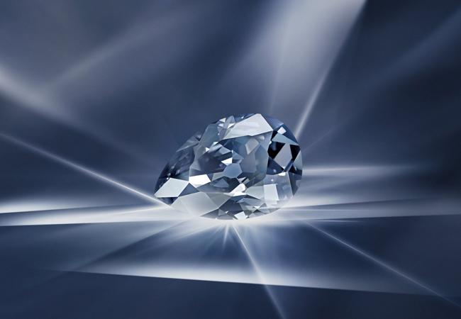 寶格麗Cinemagia系列Farnese Blue梨形切割藍鑽，約6.03克拉。