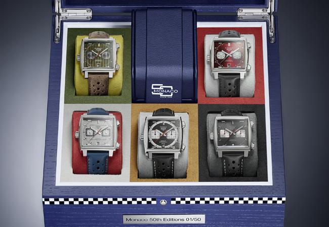 泰格豪雅MONACO五十週年限量典藏版腕錶限量套組