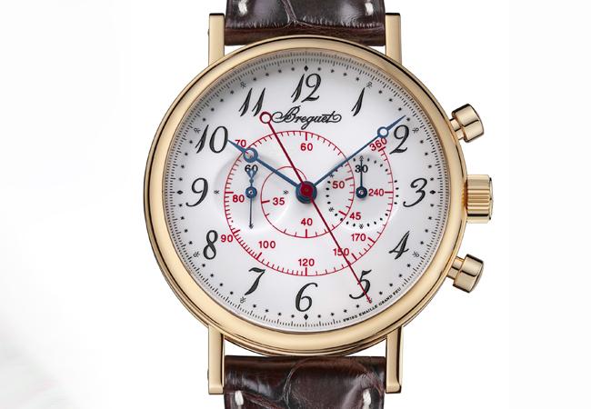 寶璣Classique經典系列 5247玫瑰金計時碼錶