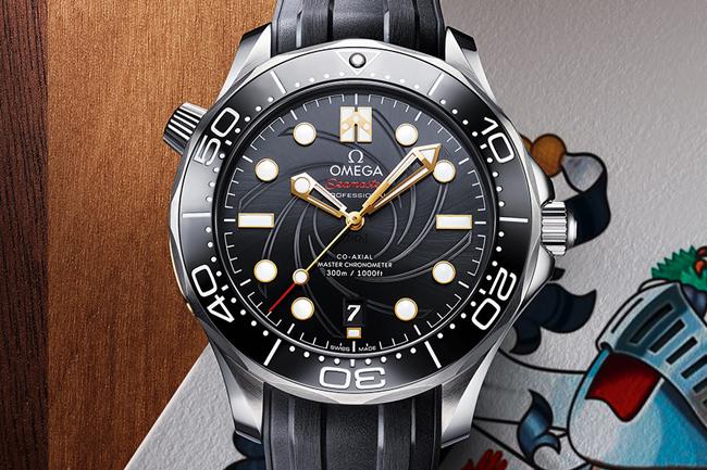 特務現身 歐米茄詹姆士．龐德限量版潛水錶