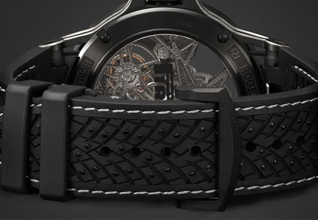 羅杰杜彼鏤空雙飛行陀飛輪腕錶